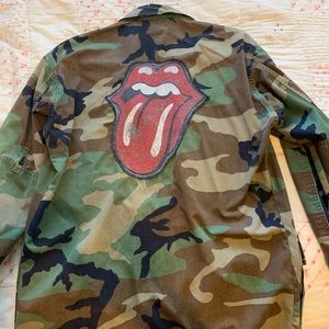 Rolling Stones Army Jacket